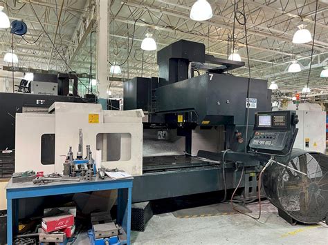 cnc bridge type machining center|vertical machining center bridge mill.